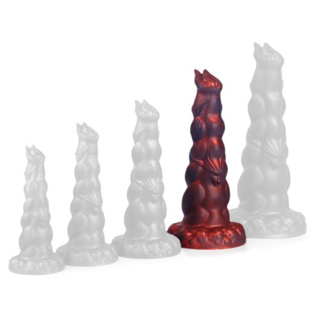 Plug Monstre HEYAK XL Rouge de 29 x 9 cm