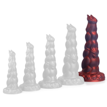 Plug Monstre HEYAK XXL Rouge de 33 x 10.5 cm