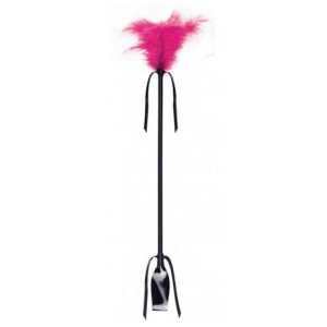 Cravache et Plumeau SECRET TOUCH 50cm Fuchsia