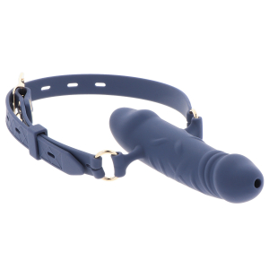 Bâillon en Silicone SUPREME DOUBLE 9.5 x 3.4cm