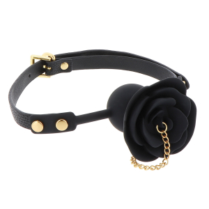 Bâillon DONA 40mm Noir Doré
