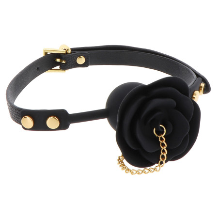 Bâillon DONA 40mm Noir Doré