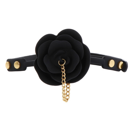 Bâillon DONA 40mm Noir Doré
