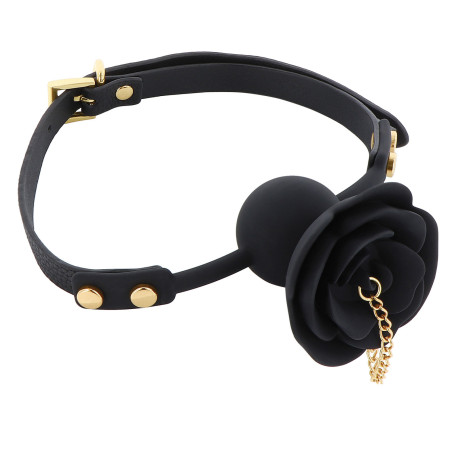Bâillon DONA 40mm Noir Doré