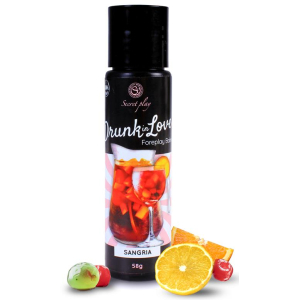Lubrifiant Comestible DRUNK IN LOVE Sangria 60ml