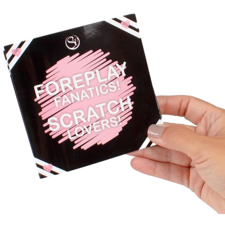 Jeu à Gratter SCRATCH LOVERS gris