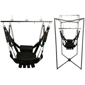 Kit Sling Cuir Deluxe VIP Noir Armature Grise
