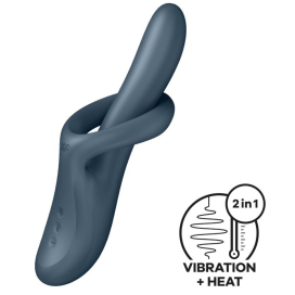 Vibro Rabbit HEAT FLEX 4 Gris