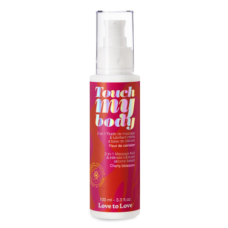 Lubrifiant Silicone TOUCH MY BODY Fleur de Cerisier 100ml