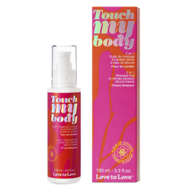 Lubrifiant Silicone TOUCH MY BODY Fleur de Cerisier 100ml 2