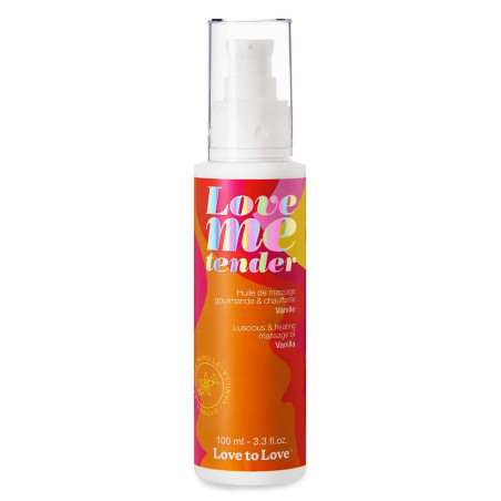 Huile de massage LOVE ME TENDER Vanille 100ml