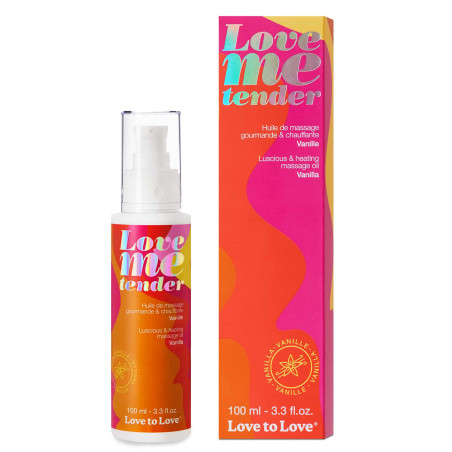 Huile de massage LOVE ME TENDER Vanille 100ml