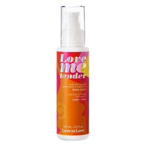 Huile de massage LOVE ME TENDER Barbe à papa 100ml