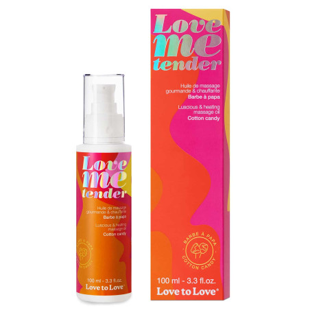 Huile de massage LOVE ME TENDER Barbe à papa 100ml