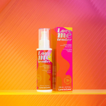 Huile de massage LOVE ME TENDER Noix de Coco 100ml