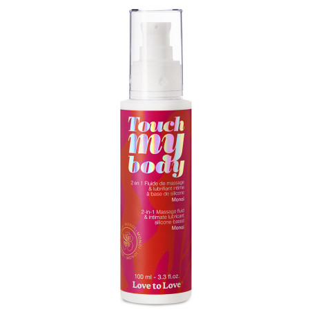 Lubrifiant Silicone TOUCH MY BODY Monoï 100ml