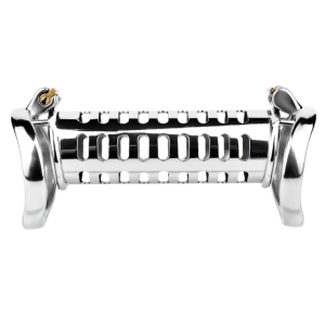 Double Cage de chasteté STEELOCK 15 x 3.7 cm