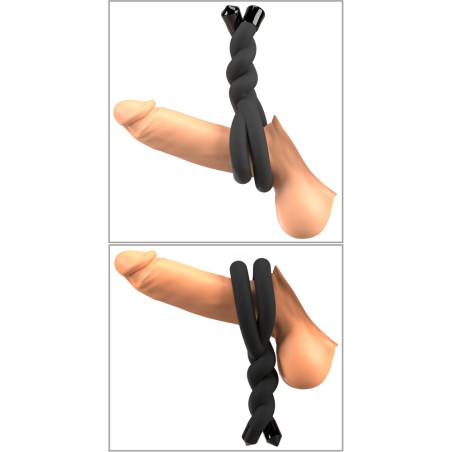 Cockring ajustable BEND COCK Structure pliable