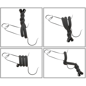Cockring ajustable BEND COCK Structure pliable