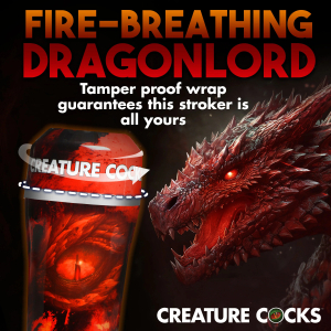 Masturbateur monstre CREATURE DRAGON Rouge
