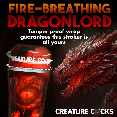 Masturbateur monstre CREATURE DRAGON Rouge