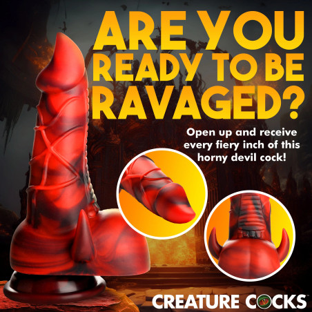 Gode HORNY DEVIL 13 x 5cm