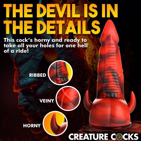 Gode HORNY DEVIL 13 x 5cm