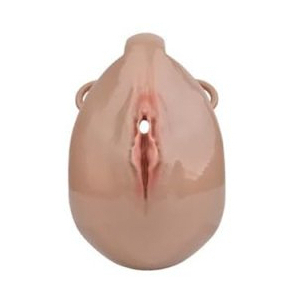 Cage de Chasteté avec Harnais SISLAB 5.5 x 3.5cm Marron