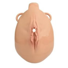Cage de Chasteté avec Harnais SISLAB 5.5 x 3.5cm Beige 2