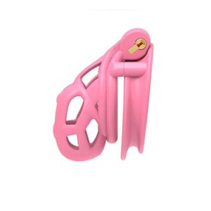Cage de chasteté CONTRIK M Rose de CockLock