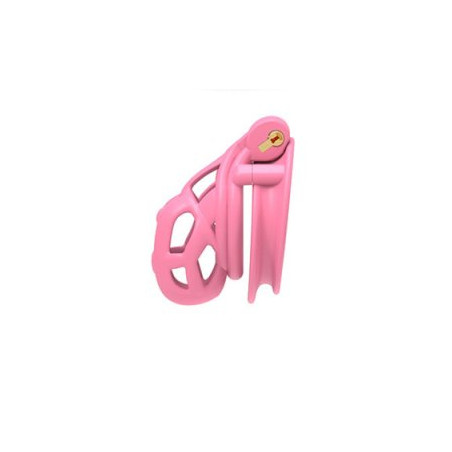 Cage de chasteté CONTRIK M Rose de CockLock