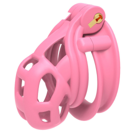 Cage de chasteté CONTRIK M Rose de CockLock 2