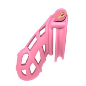 Cage de chasteté CONTRIK XXL Rose de 12 x 3.6 cm