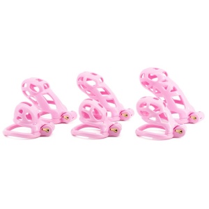 Cage de chasteté Rose ROBAT M de CockLock 5.5 x 3.3 cm