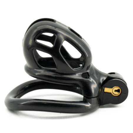 Cage de chasteté ROBAT M 5.5 x 3.3 cm Noire
