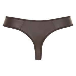 String ZIP FETISH Noir