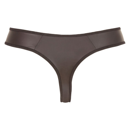 String ZIP FETISH Noir