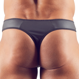 String ZIP FETISH Noir 2