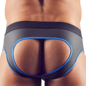 Jockstrap JOY ZIP Noir-Bleu