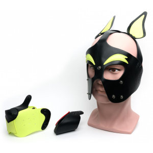 Masque PUPPY 665 Jaune/Vert