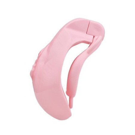 Cage de Chasteté avec Harnais SISLAB 5.5 x 3.5cm Rose