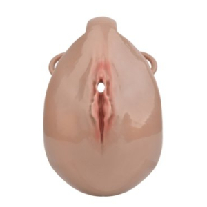 Cage de Chasteté avec Harnais SISLAB 5.5 x 3.5cm Marron
