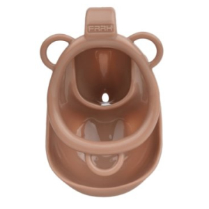 Cage de Chasteté avec Harnais SISLAB 5.5 x 3.5cm Marron