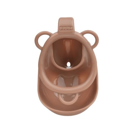 Cage de Chasteté avec Harnais SISLAB 5.5 x 3.5cm Marron
