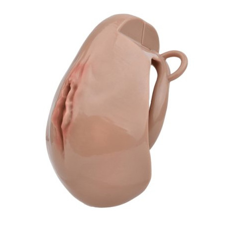 Cage de Chasteté avec Harnais SISLAB 5.5 x 3.5cm Marron