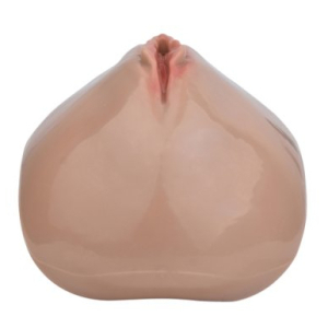 Cage de Chasteté avec Harnais SISLAB 5.5 x 3.5cm Marron