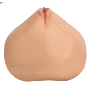 Cage de Chasteté avec Harnais SISLAB 5.5 x 3.5cm Beige
