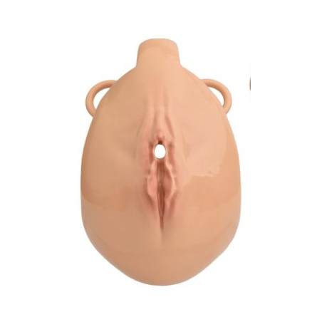 Cage de Chasteté avec Harnais SISLAB 5.5 x 3.5cm Beige