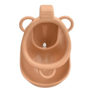 Cage de Chasteté avec Harnais SISLAB 5.5 x 3.5cm Beige