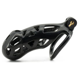 Cage de chasteté ROBAT 3XL de 12 x 3.7 cm Noire 2